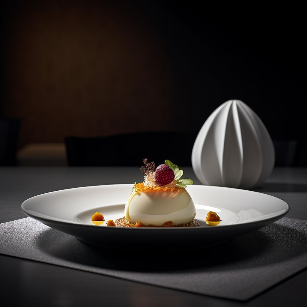 Dessert à l’abricot, romarin et amande